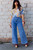 Power Stretch Wide Leg Jean - Medium Wash