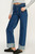 Belted Cuffed Wide Leg Jean
