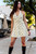 Olivia Floral Dress - Canary