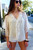 Gabriel Chiffon Top - Cream