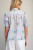Lily Boho Blouse - Lavender Blue