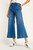 Wide Leg Cropped Jean - Medium Wash
