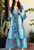 Mirage Silk Dress - Turquoise