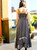 Thai Silk Dress - Black