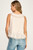 Silky Ruffle Tank Blouse - Oyster