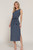 Pin Stripe Dress - Blue