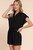 Linen Short Set - Black