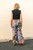 Nepal Floral Cotton Pant - Taupe