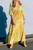 Mirage Silk Dress - Lemongrass