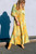 Mirage Silk Dress - Lemongrass
