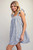 Washed Stripe Dress - Ink