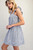 Washed Stripe Dress - Ink
