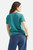 Organic Garment Dyed T - Teal