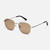 Big Time - Brushed Silver Frame / Tan Lens