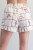 Western Grid Shorts - Cherry Wood