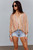 Palm Rio Stripe Henley Top
