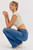 Mid Rise Western Flare - Dark Wash