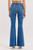 Mid Rise Western Flare - Dark Wash