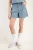 Raw Edge Engineer Stripe Short - Ivory/Navy