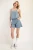Raw Edge Engineer Stripe Short - Ivory/Navy