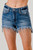 Rhinestone Cowboy Short - Denim