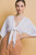 Lightweight Knit Shrug - White