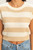 Stripe Knit Top - Ivory/Sand