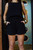 Gigi Gauze Shorts - Black