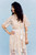 Eyelet Embroidered Dress - Tan