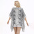 Santa Fe Kimono - Black/White