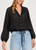 Shae Stripe Blouse - Black