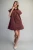 Country Road Dress - Bordeaux