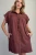 Country Road Dress - Bordeaux