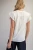 Flutter Sleeve Blouse - Pearl