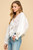 Scalloped Blouse Eyelet Blouse - Ivory