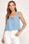 Tencel Tie Tank - Blue