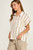 The Blend Blouse - Ivory/Sand