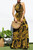 Lucid Leaf Dress - Black/Mustard