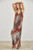 Metallic Pixie Dress - Burgundy