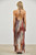 Metallic Pixie Dress - Burgundy
