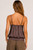 Saunter Satin & Lace Cami - Mocha