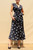 Retro Polka Dot Dress - Black