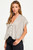 Chloe Lace Trim Blouse - Pearl