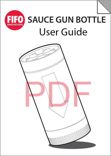 Sauce Gun Bottle User Guide - English