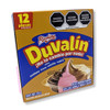 Duvalin 4 sabores 12 pieces - hazelnut, vanilla,strawberry & cajeta