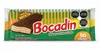 These delicious chocolate-covered wafers feature multiple thin layers of airy wafer filled with a subtle peanut cream flavor, all coated in a smooth chocolatey layer. Perfectly portioned and individually wrapped, Bocadín is the go-to choice