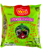 A delightful Mexican confection, Pica Goma, made by Vero is watermelon -flavored chewy spicy gummy covered in chili.