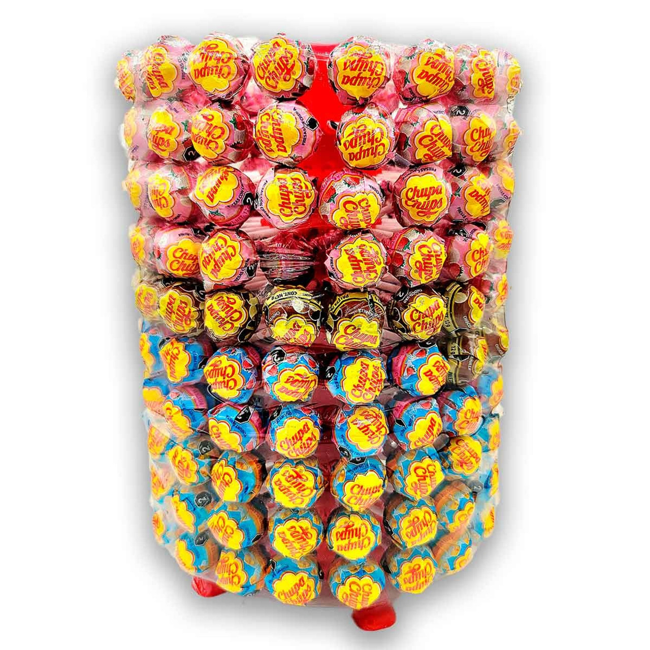 Delicious lollipops full of a different mix of flavors that go from vanilla to chocolate to strawberry or mango.