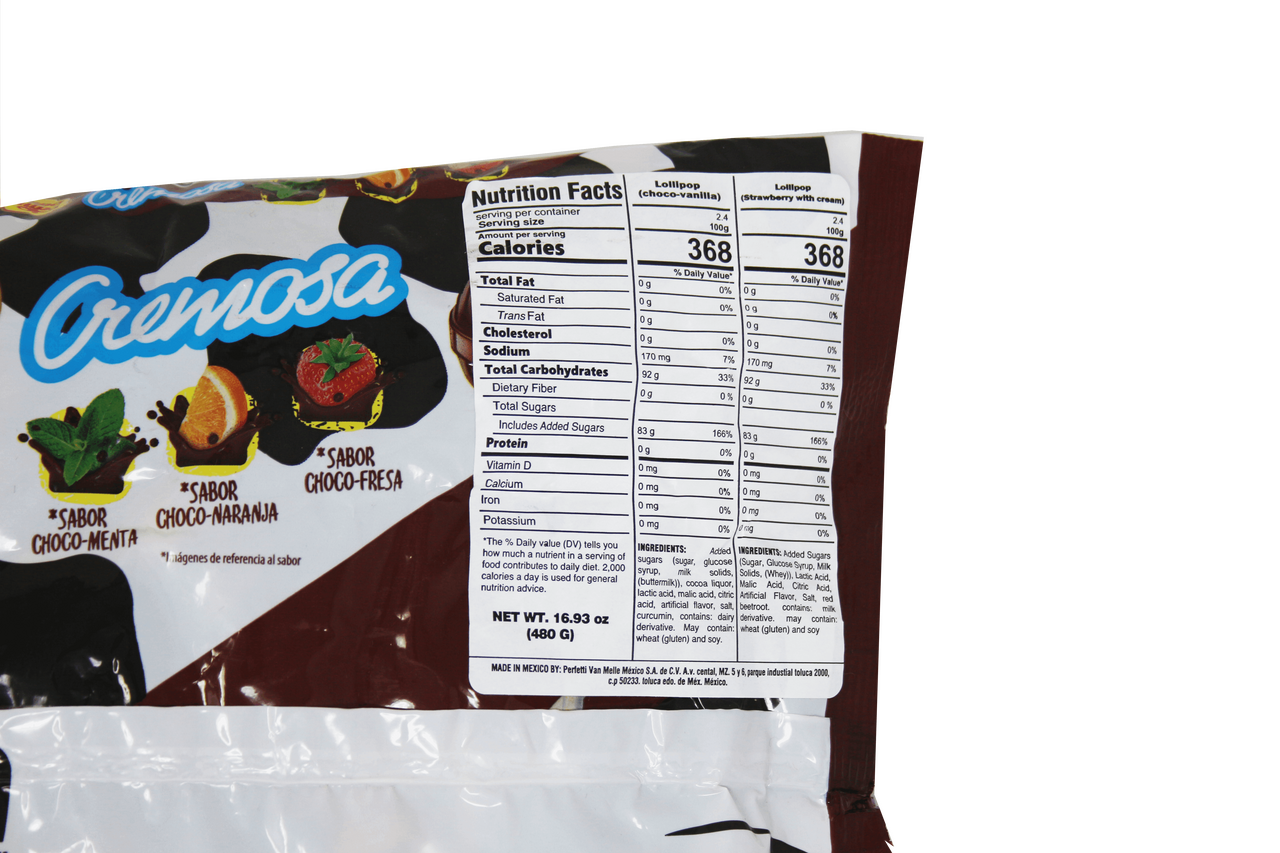 Chupa Chups Cremosa Chocolate Mix - 40 Paletas Chupa Chups Cremosa Chocolate Mix - 40 Paletas