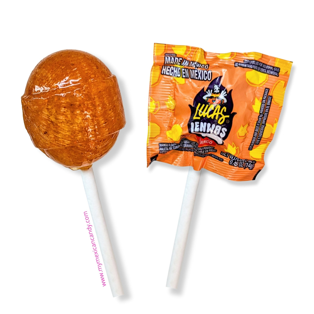 Lucas Lenwas Mix - Chamoy,Sandia &Mango - 60pc